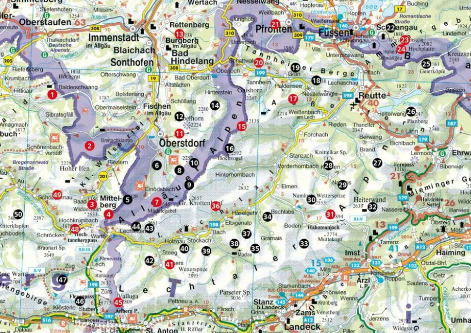 Rother Wandelgids Wilde Wege Allgäu - Lechtal