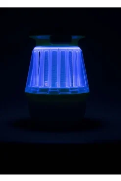 Rubytec Buzz USB solar lantern & mosquito catcher blue