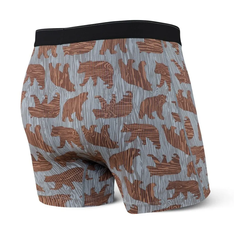 saxx Quest boxer brief fly