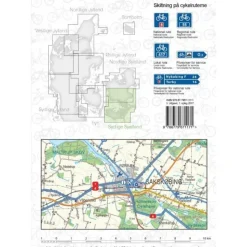Scanmaps Fietskaart Zuid-Zeeland 2/8