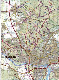 Shocart Maps Fietsatlas Slowakije - Cyckloatlas Slovensko