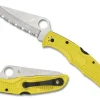 Spyderco Pacific 2 Salt Yellow H-1