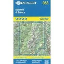 Tabacco Dolomiti Di Brenta 053 Gps