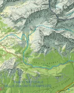 Tabacco Topografische wandelkaart 041 Valli del Natisone