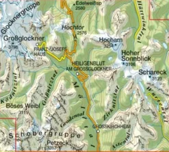 Tabacco Wandelkaart 080 Sonnblick - Grossglockner