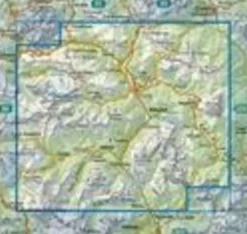 Tabacco Wandelkaart Marmolada Pelmo Civetta Moiazza