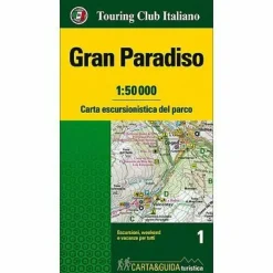 TCI Wandelaart & gids Gran Paradiso 1:50.000