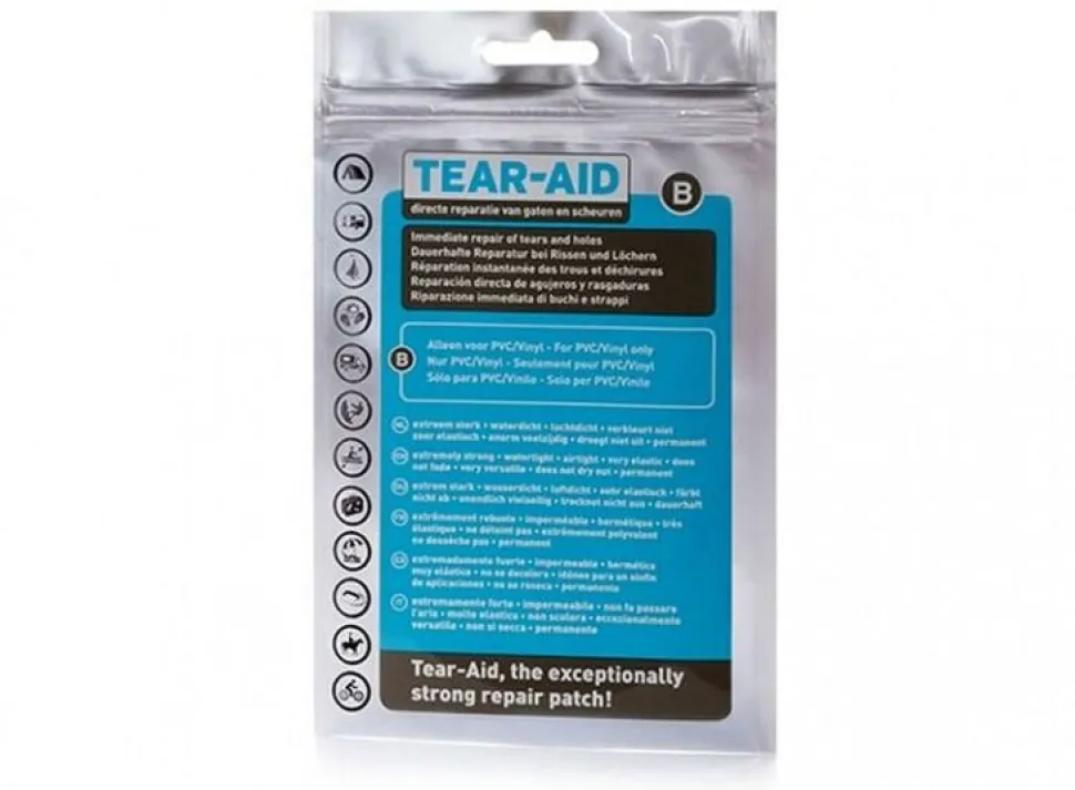 Tear-Aid Reparatiemiddel Type B transparant voor PVC en Vinyl