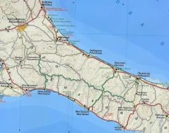 Terrain Maps Wandelkaart Chalkidiki