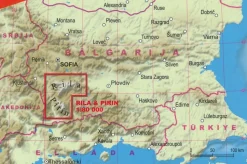 TerraQuest Wandelkaart Rila - Pirin (Bulgarije) 1:80.000