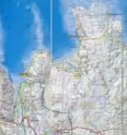 TerraQuest Wegenkaart IJsland geplastificeerd
