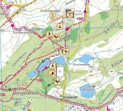 Topo Luxemburg Topografische kaart R4