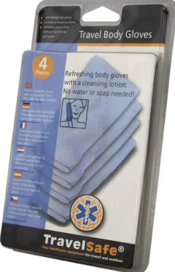 Travelsafe Body Gloves 4 stuks