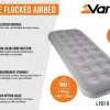 Vango Single flocked airbed nocturne grey