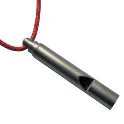Vargo Titan Noodfluitje Titanium