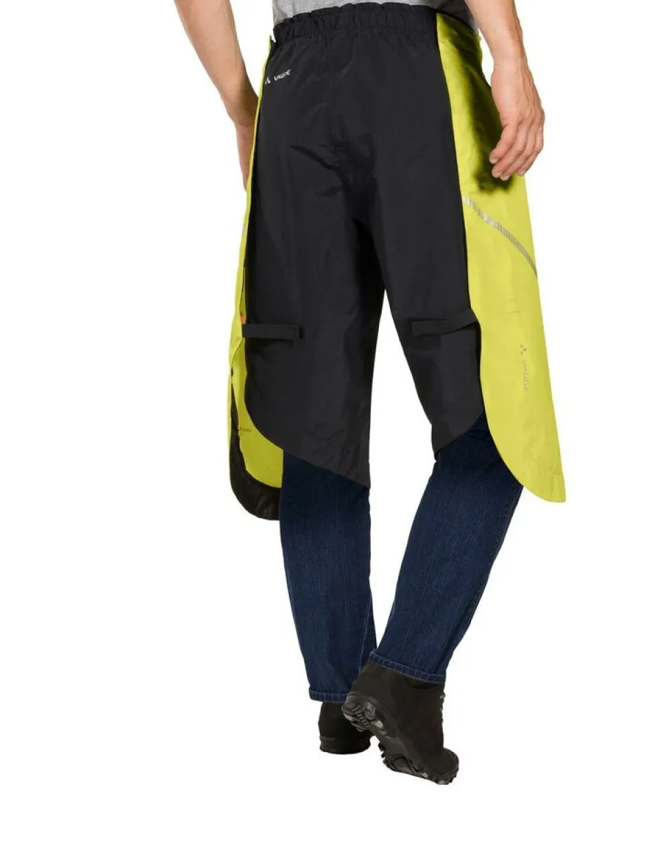 VAUDE Bike Chaps - korte fietsregenbroek