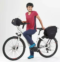 VAUDE eSilkroad Plus - bagagedragertas voor E-bike