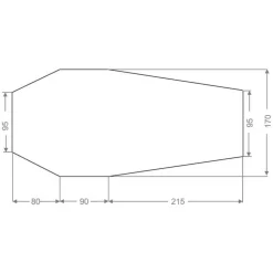 VAUDE Floorprotector Chapel SUL XT 2P