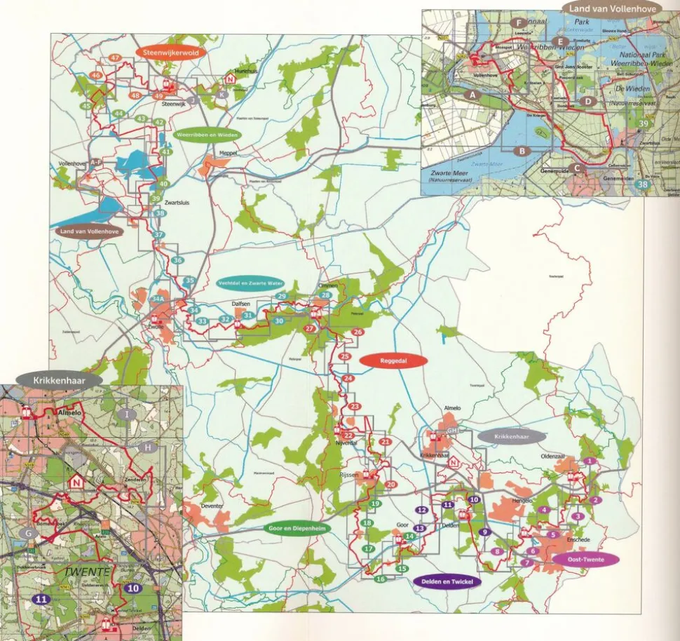 Wandelplatform LAW Wandelgids LAW 12 Overijssels Havezatenpad
