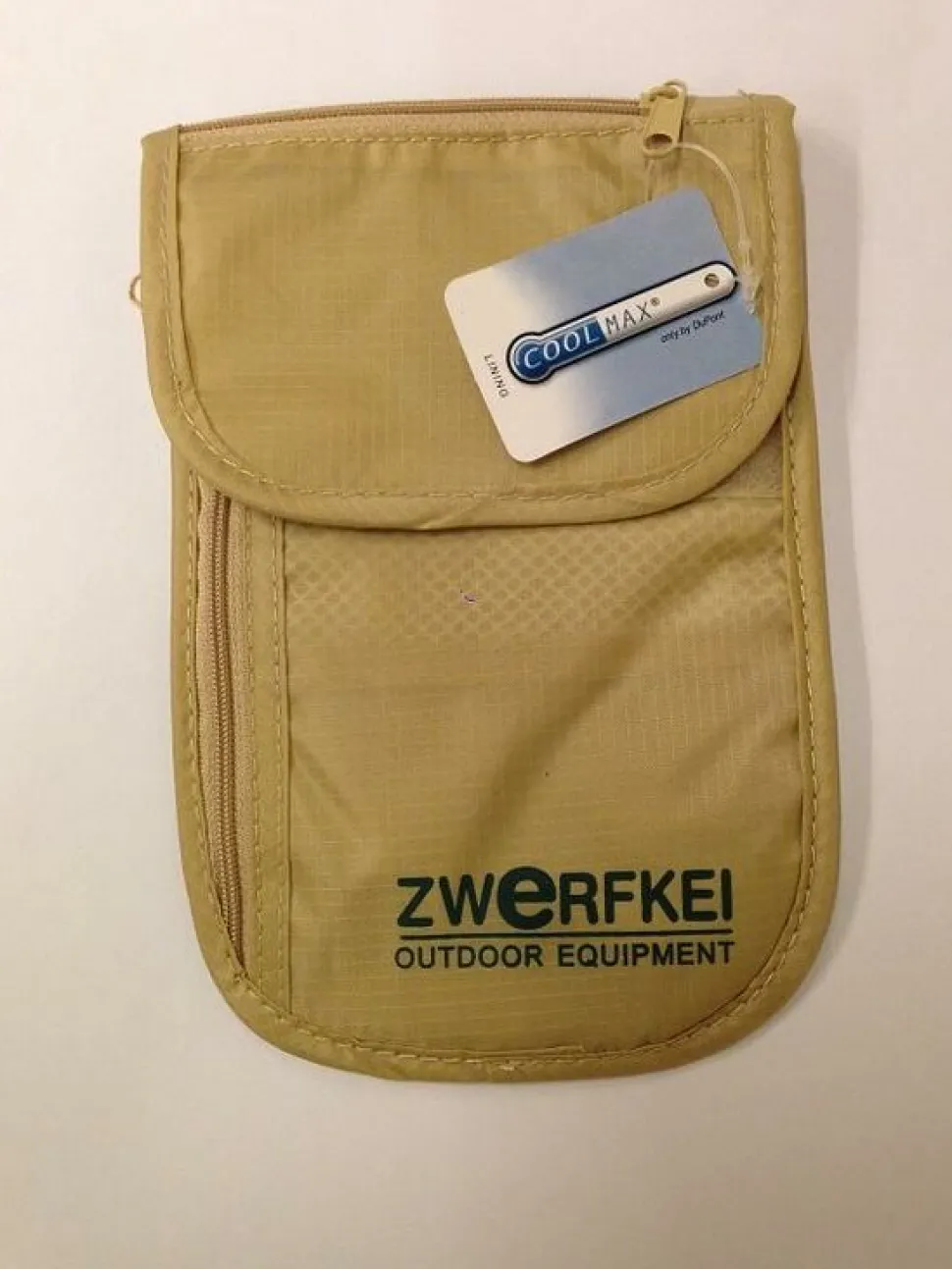 Zwerfkei Checkout Coolmax Nekportemonnee